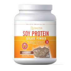 Соєвий протеїн ізольят, Puritan's Pride Soy Protein Isolate, порошок смак шоколаду, 793 г
