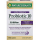 Пробіотик, Ultra Strength Probiotic 10, Nature's Bounty, 60 капсул