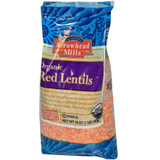 Червона сочевиця, Arrowhead Mills, Organic Red Lentils, 453 г