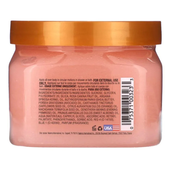 Цукровий скраб для тіла, Shea Sugar Scrub, Tree Hut, марокканська троянда, 510 г