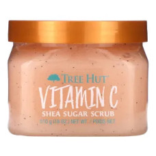 Цукровий скраб для тіла 510 г, Shea Sugar Scrub Tree Hut, з вітаміном C