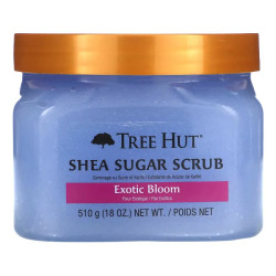 Цукровий скраб для тіла, Shea Sugar Scrub Tree Hut, фрезія сандалове дерево ваніль, 510 г