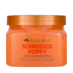 Цукровий скраб для тіла, Shea Sugar Scrub Tree Hut, сонячні квіти, 510 г