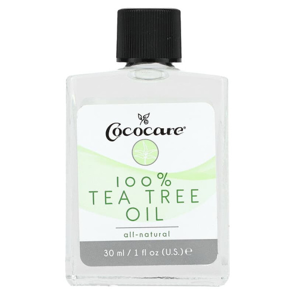 Олія чайного дерева, Tea Tree Oil, Cococare, 100% натуральна, 30 мл.
