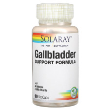 Підтримка жовчного міхура, Gallbladder Solaray, 90 вегетаріанських капсул