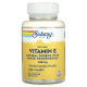 Вітамін Е, Vitamin E, Solaray, сухий, 268 мг, 100 капсул