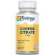 Мідь цитрат, Cooper Citrate, Solaray, 2 мг, 60 вегетаріанських капсул