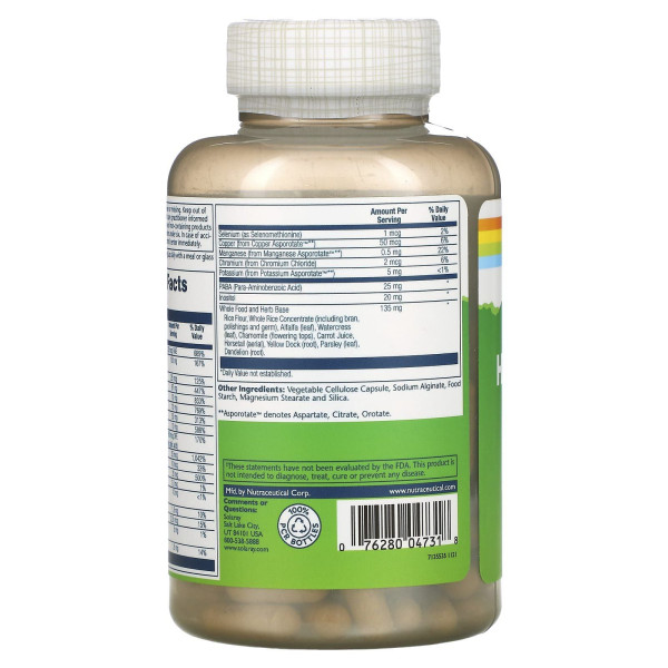 Мультивітаміни для енергії, Multi-Vita-Min, Solaray, 1 в день, 120 капсул