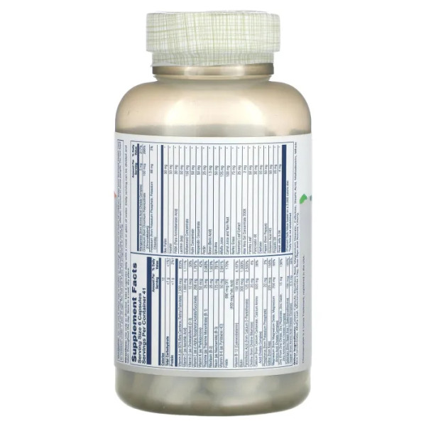 Мультивітаміни, Spectro Multivitamin, Solaray, без заліза, 250 капсул