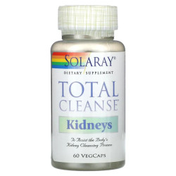 Очищення нирок, Solaray Total Cleanse Kidneys, 60 вегетаріанських капсул