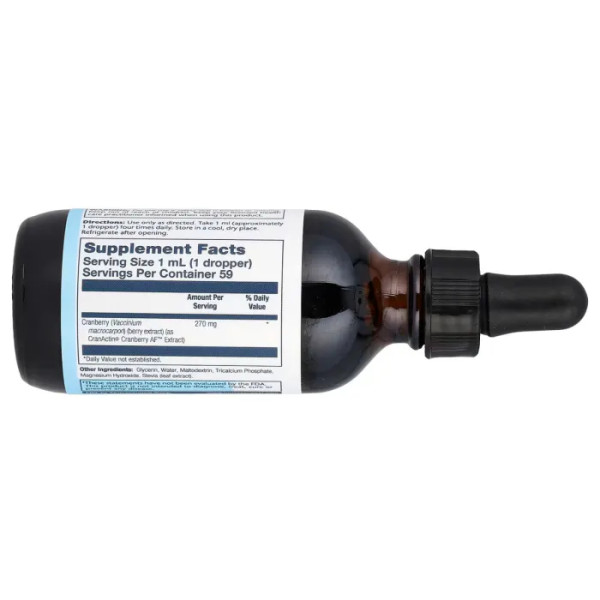 Журавлина, Liquid CranActin, Solaray, рідка, 59 мл