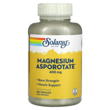 Магній аспартат, Magnesium Asporotate Solaray, 180 капсул