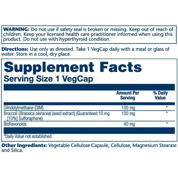 DIM комплекс (Диіндолілметан), DIM Supreme, Solaray, 60 капсул