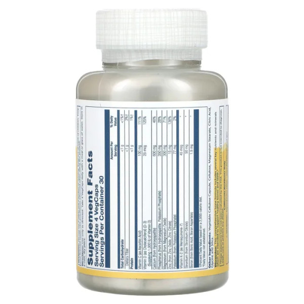 Кальцій та магній, Cal-Mag, Solaray, співвідношення 2:1, 120 вегетаріанських капсул