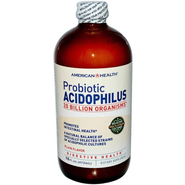 Пробіотик, Probiotic Acidophilus, American Health, (472 мл.)