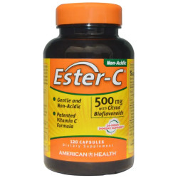 Эстер С с биофлавоноидами, American Health Ester-C, 500 мг, 120 капсул