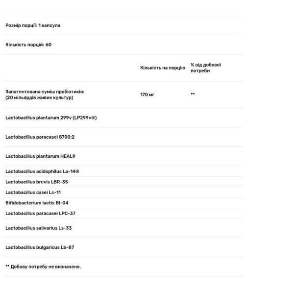 Пробіотичний комплекс, Daily Care Probiotic Complex, American Health, щоденний, 20 млрд КУО, 60 веганських капсул