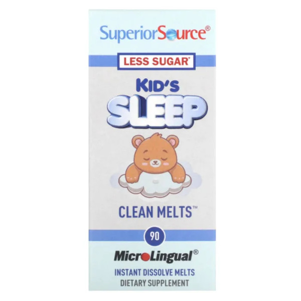 Міцний сон, Kid's Sleep, Superior Source, для дітей, 90 швидкорозчинних таблеток