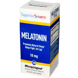 Мелатонин 10 мг, Superior Source Melatonin, 100 таблеток