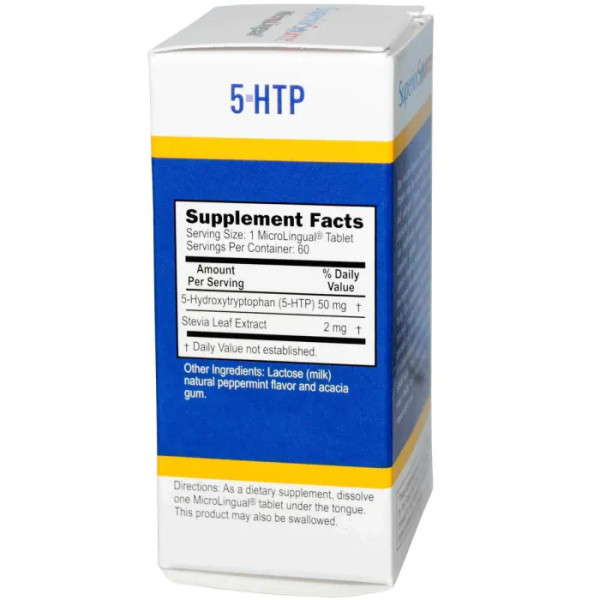 5-НТР (окситриптан), Superior Source, 50 мг, 60 мікро пігулок