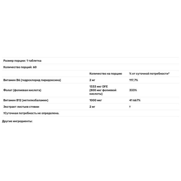 Метилкобаламин В-12, В-6 и фолиевая кислота, Methylcobalamin B-12, B-6 & Folic, Superior Source, 60 быстрорастворимых таблеток