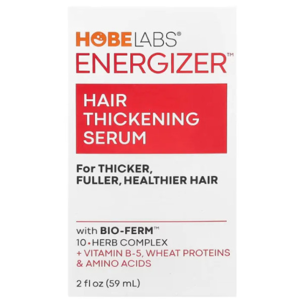 Сироватка для густоти волосся, Energizer, Hair Thickening Serum, Hobe Labs, 59 мл