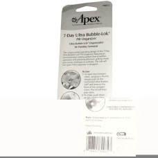 Органайзер для таблеток, 7 днів, Ultra Bubble-Lo Pill Organizer Apex, 1 шт
