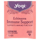 Чай для підтримки імунітету, Echinacea Immune Support, Yogi Tea, з ехінацеєю, без кофеїну, 16 чайних пакетиків, 24 г
