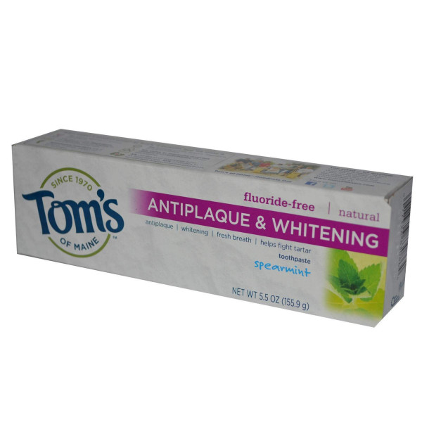 Зубна паста відбілююча (без фтору), Toothpaste, Tom's of Maine, 156 г