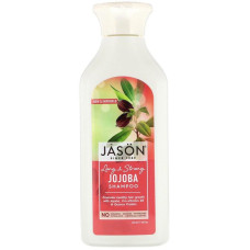 Шампунь для волос, 473 мл, Jason Natural Pure Natural Shampoo, з маслом жожоба