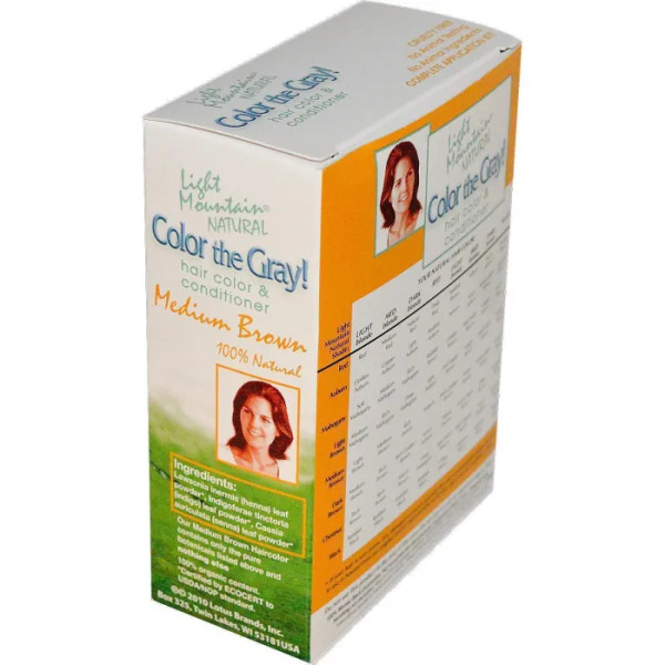 Фарба для волосся, Hair Color, Light Mountain, чорний, 198 м