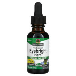 Очанка трава рідкий екстракт 2000 мг, Natures Answer Eyebright Herb, без спирту, 30 мл