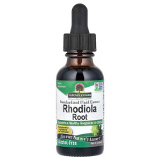 Родіола рожева 1000 мг, Nature's Answer Rhodiola Rosea, без спирту, 30 мл