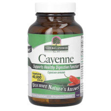 Кайєнський перець, Nature's Answer Cayenne, 90 капсул