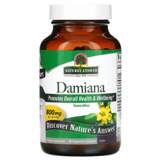 Даміана 800 мг, Damiana Nature's Answer, 90 капсул