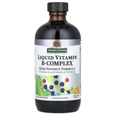 Вітаміни групи B рідкі, смак мандарин, Nature's Answer Vitamin B-Complex, 240 мл
