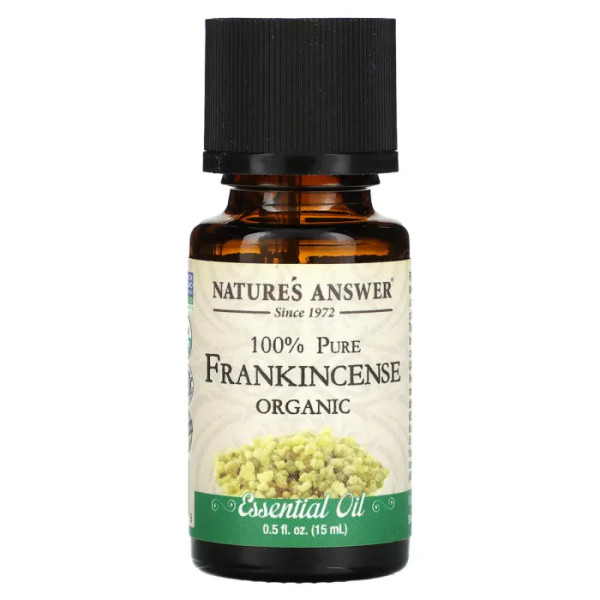 Ефірне масло ладану, Frankincense, Nature's Answer, 100% чисте органічне, 15 мл