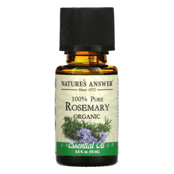 Органічна масло розмарину (Rosemary), Nature's Answer, 15 мл