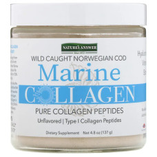 Морський колаген, Nature's Answer Marine Collagen, 137 г