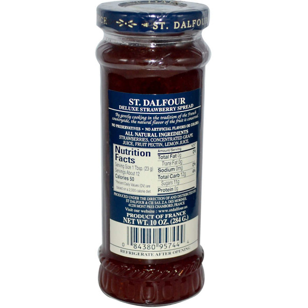 Полуничний джем, Strawberry Spread, St. Dalfour, 284 м