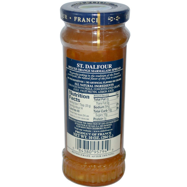 Апельсиновий мармеладний джем, Orange Marmalade Spread, St. Dalfour, 284 м