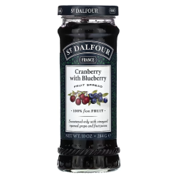 Джем журавлина та чорниця, Cranberry with Blueberry St. Dalfour, 284 г