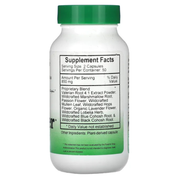 Натуральне снодійне, Slumber, Christopher's Original Formulas, 425 мг, 100 вегетаріанських капсул