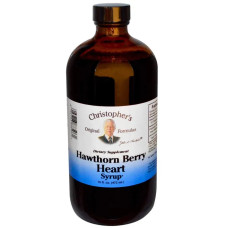 Сироп з ягід глоду, Christopher Original Formulas Hawthorn Berry Heart Syrup, 472 мл.