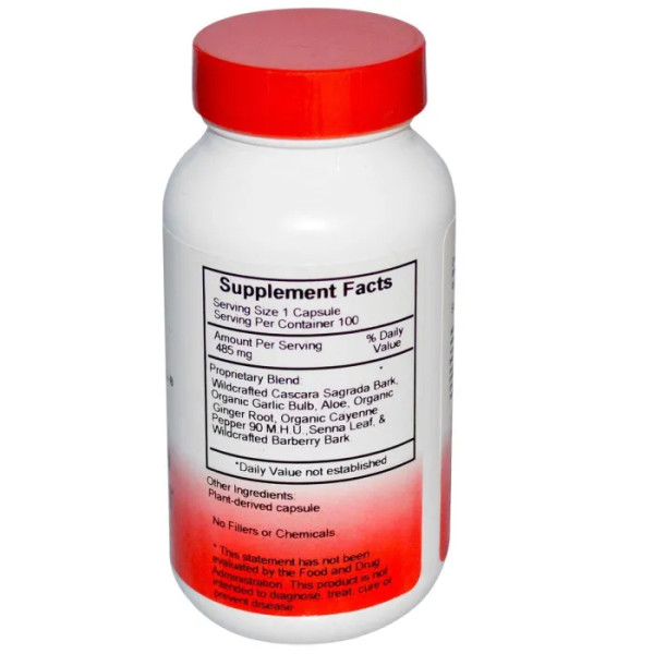 Формула для товстого кишківника, Christopher's Original Formulas, 485 мг, 100 кап