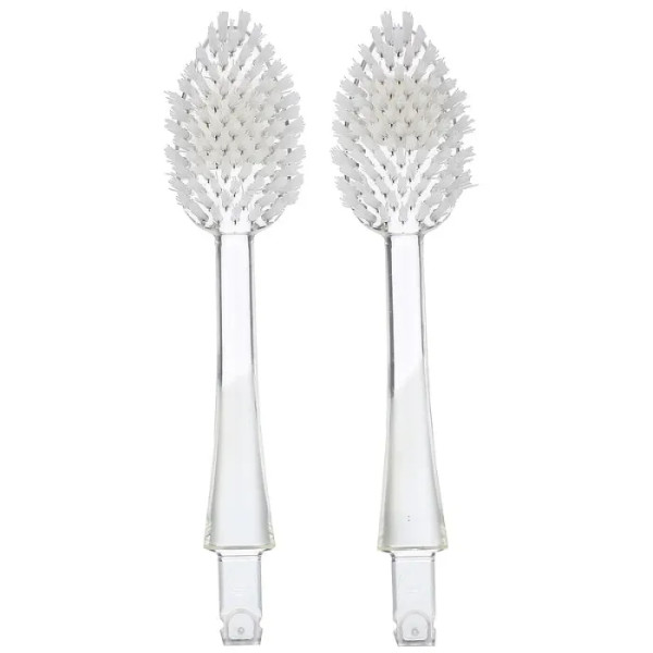 Змінні головки для зубної щітки, Floss Brush Head Replacement, Radius, суперм'які, 2 шт