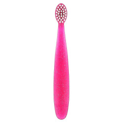 Зубна щітка дитяча з 18 місяців екстра м'яка рожева, Totz Brush Radius, 1 шт