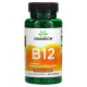 Вітамін B12 (ціанокобаламін), Vitamin B12, Swanson, 500 мкг, 250 капсул