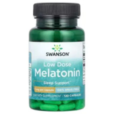 Мелатонін 1 мг, Melatonin Swanson, 120 капсул