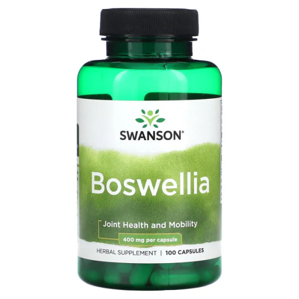 Босвеллія, Boswellia, Swanson, 400 мг, 100 капсул